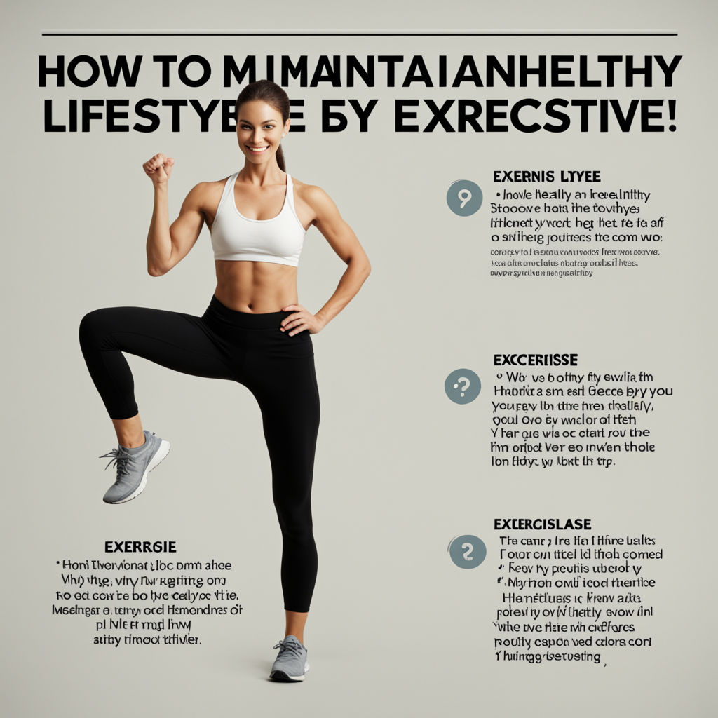 Maintain a Healthy Lifestyle by Exercising